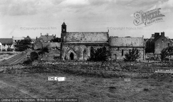 Photo of Holy Island, St Mary's Church c.1955