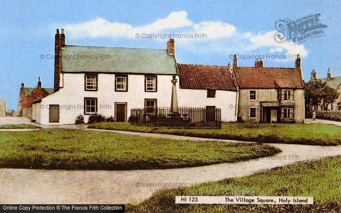 Photo of Holy Island, The Village Square c.1940