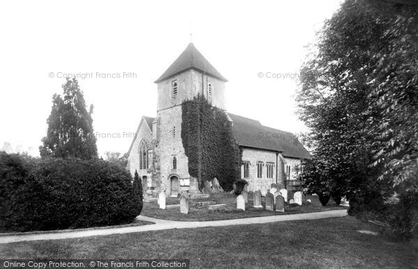 Photo of Holybourne, Church Of The Holy Rood 1898