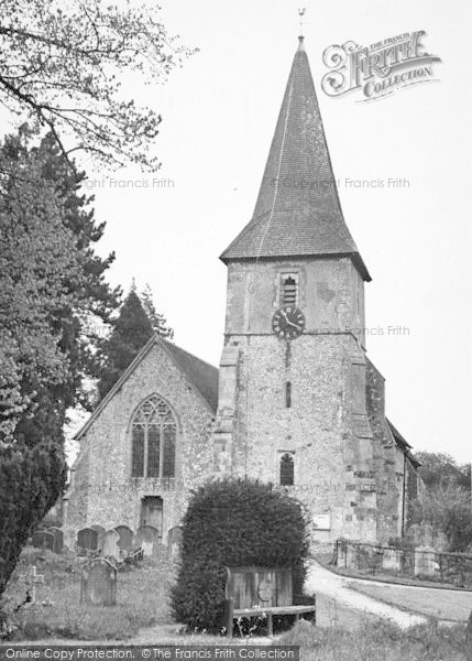 Photo of Holybourne, Holy Rood Church c.1955