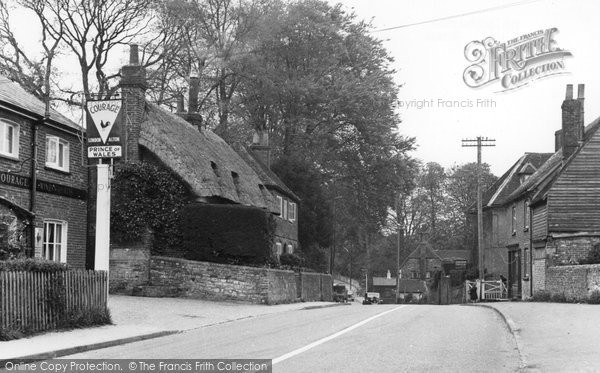 Photo of Holybourne, Main Road c.1955