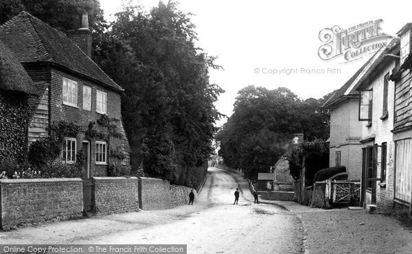 Photo of Holybourne, The London Road 1898