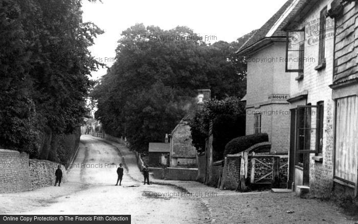 Photo of Holybourne, The London Road 1898