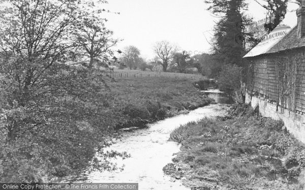 Photo of Holybourne, The River c.1960