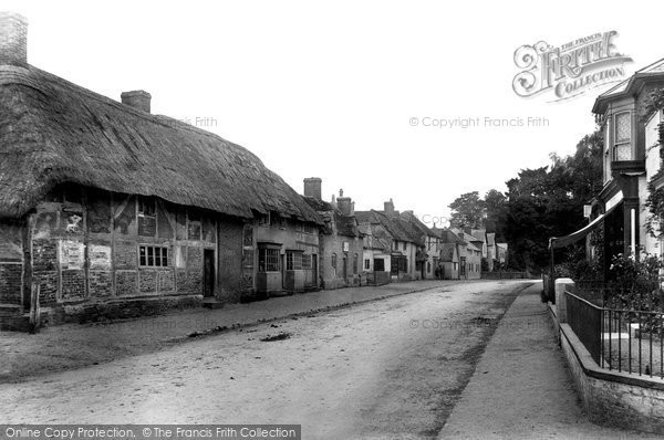 Photo of Holybourne, The Village 1898