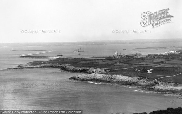 Photo of Holyhead, Breakwater 1894