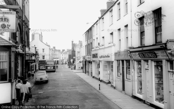 Photo of Holyhead, Market Street c.1965