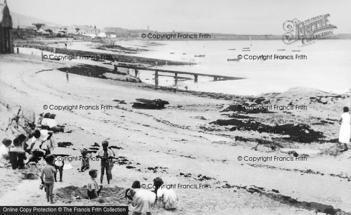 Photo of Holyhead, Newry Beach c.1955