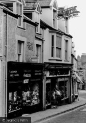 Shops On Market Street c.1965, Holyhead