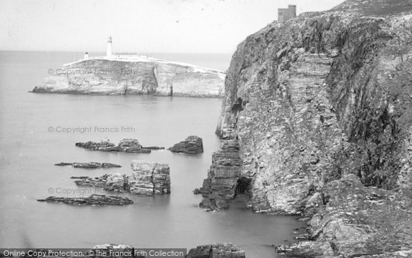 Photo of Holyhead, South Stack Lighthouse c.1950