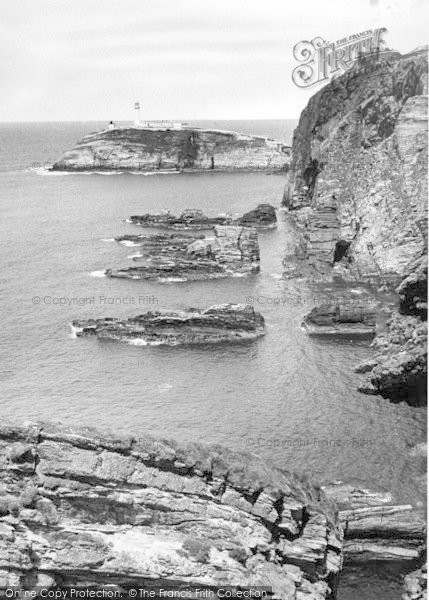 Photo of Holyhead, South Stack Lighthouse c.1960