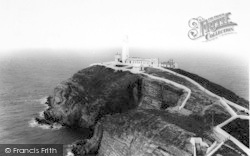 South Stack Lighthouse c.1965, Holyhead