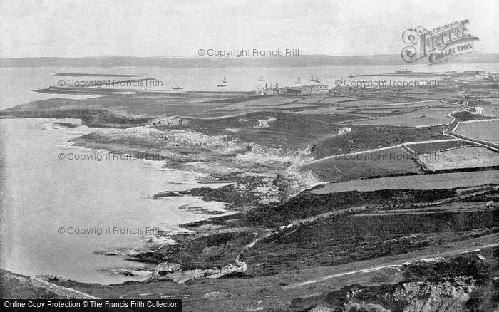 Photo of Holyhead, The Breakwater c.1895