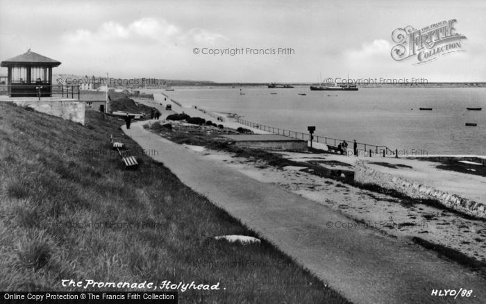 Photo of Holyhead, The Promenade c.1950