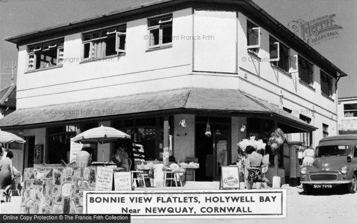 Photo of Holywell Bay, Bonnie View Flatlets c.1965
