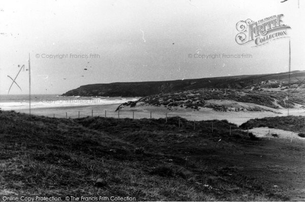 Photo of Holywell Bay, c.1960