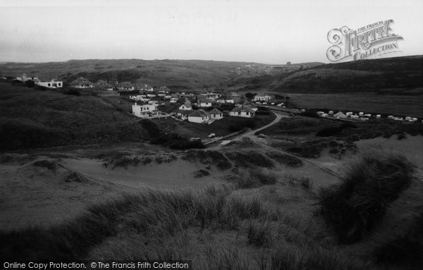 Photo of Holywell Bay, c.1960