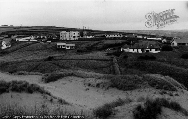 Photo of Holywell Bay, c.1960