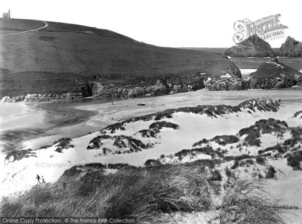 Photo of Holywell Bay, Penhale Point 1931