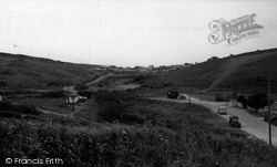 The Camp From The Corner Cafe c.1960, Holywell Bay