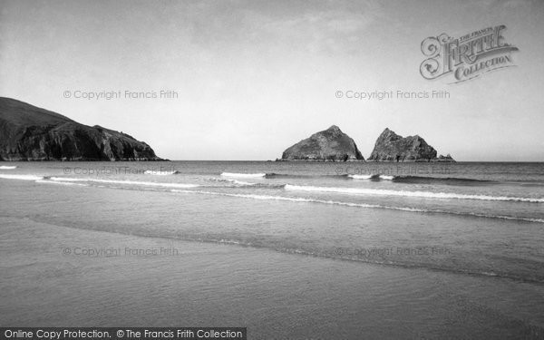 Photo of Holywell Bay, The Rocks And Penhale Point c.1960