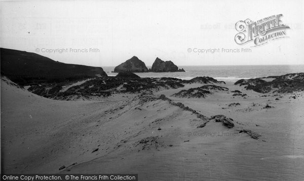 Photo of Holywell Bay, The Rocks c.1960