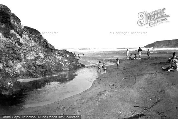 Photo of Holywell Bay, The Sands 1931