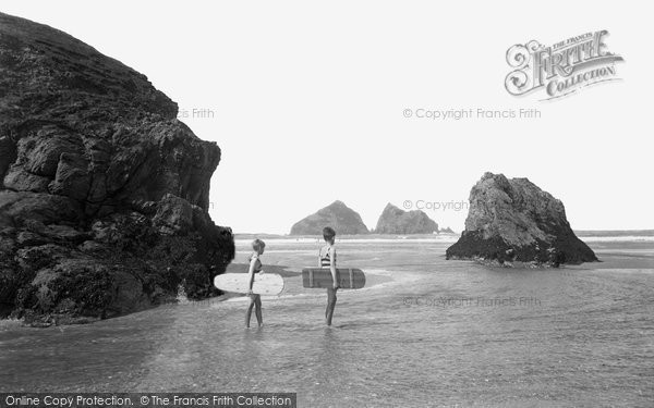 Photo of Holywell Bay, The Sands 1931