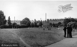 From Recreation Ground c.1955, Holywell