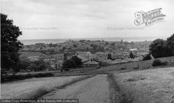 Photo of Holywell, General View c.1955