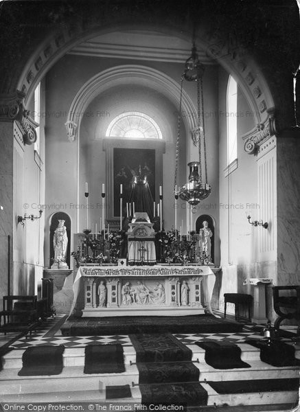 Photo of Holywell, High Altar, St Winefride's R.C.Church c.1930