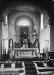 High Altar, St Winefride's R.C.Church c.1930, Holywell