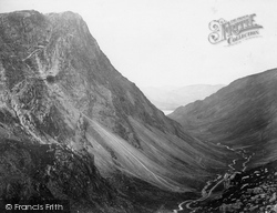 A Peep Of Buttermere c.1861, Honister Crag