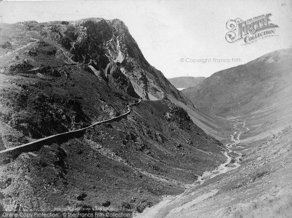 Photo of Honister Crag, And Pass c.1880