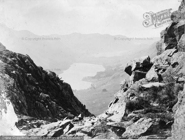 Photo of Honister Crag, View From Top Of c.1880