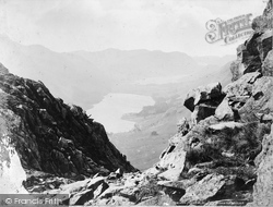 View From Top Of c.1880, Honister Crag