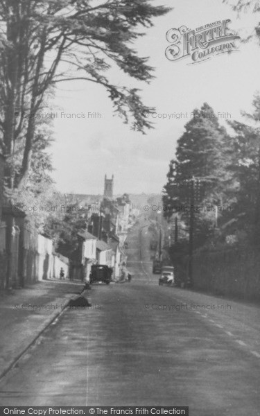Photo of Honiton, A Pretty Approach c.1950