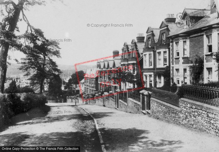 Photo of Honiton, Church Hill 1904