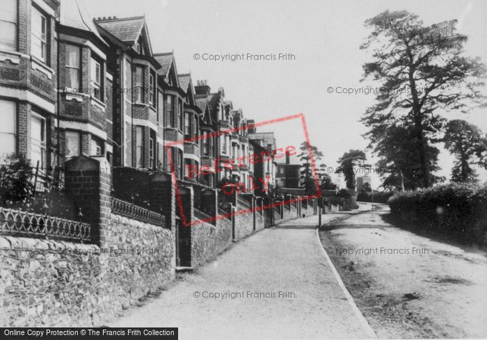 Photo of Honiton, Church Hill 1904