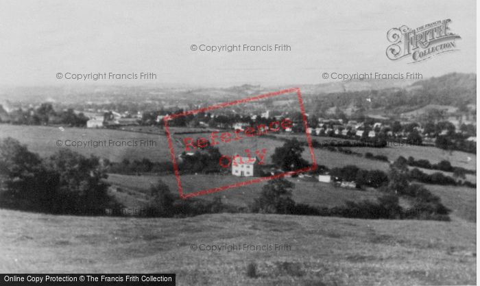 Photo of Honiton, General View c.1960