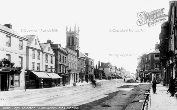 Photo of Honiton, High Street And St Paul's Church 1904
