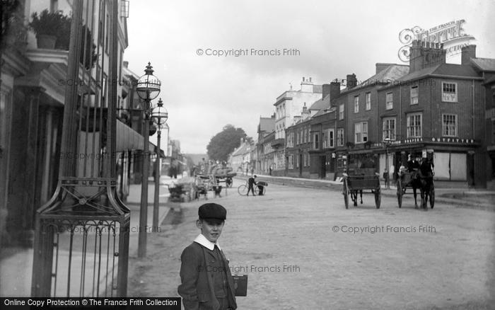 Photo of Honiton, High Street c.1900