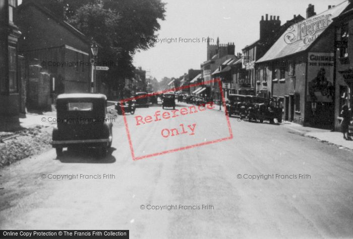 Photo of Honiton, High Street c.1955