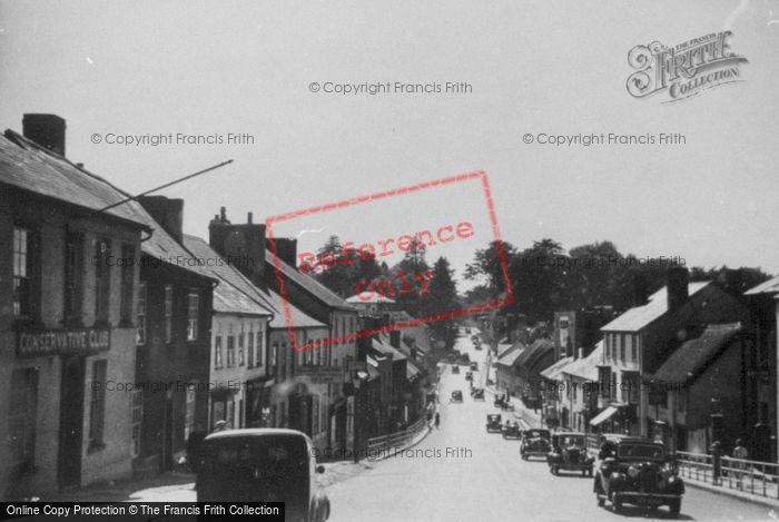 Photo of Honiton, High Street c.1955