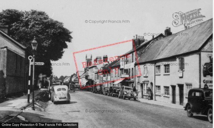 Photo of Honiton, High Street c.1955