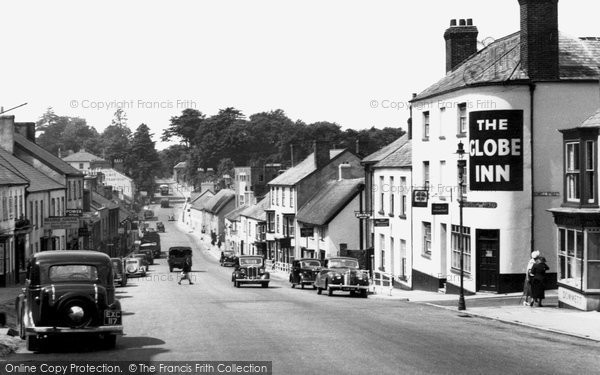 Photo of Honiton, High Street c.1955