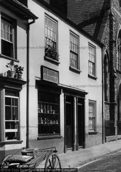 Photo of Honiton, Joe Kenwood, Seedsman, New Street 1904