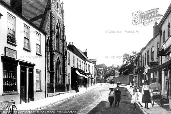 Photo of Honiton, New Street 1904