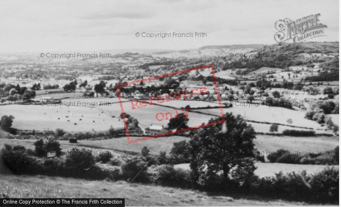 Photo of Honiton, Woodbine Hill c.1955