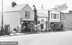 Hoo, Shops, Main Road c.1960, Hoo St Werburgh